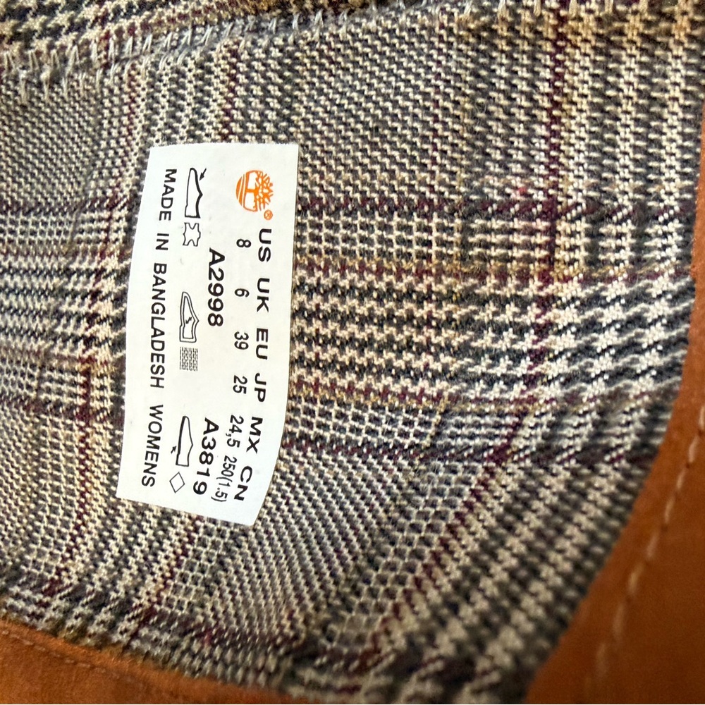 Timberland Women's Courtmayeur valley Tan Leather Boots - Picture 7 of 7